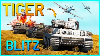 Creating a MASSIVE TIGER WALL in War Thunder