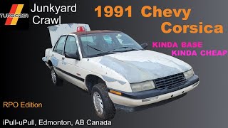 1991 Chevy Corsica LT Junkyard Tour!  A fairly boring Daily Driver.