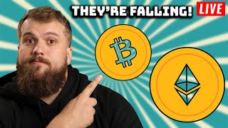 Why Bitcoin & Ethereum Prices Are Falling Today! [Coffee ‘N’ Crypto LIVE]