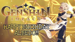 GenshIn impact - 🔶Happy Birthday Albedo🔶