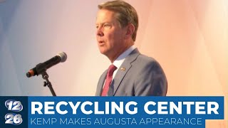 Kemp comes to Augusta for ribbon-cutting at Aurubis recycling plant