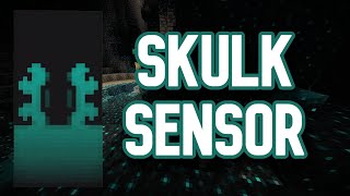 How to make a SKULK banner in Minecraft!