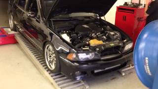 RK Stage 2 supercharged M5 Dyno