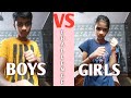 Girls vs Boys Challenge || Shubhi singh vlogs funny video