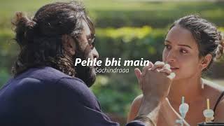 Pehle Bhi Main (Slowed + Reverb ) | Vishal Mishra | Animal | Sachindraaa