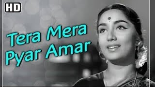 #Tera Mera Pyar Amar ll #Dev Anand Sadhana ll Film Asli Nakli ll Sudha Madhav ll