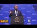 President Trump Speaks At The NRA Convention