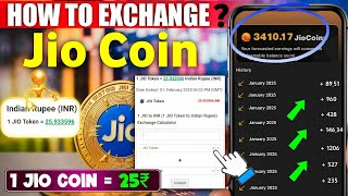 How To Exchange Jio Coin | Jio Coin Daily Kamaye 1150 Coin | Jio Coin Price In India