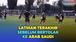 Sebelum Bertolak ke Arab Saudi, Intip Suasana Latihan Terakhir Timnas Indonesia di Jakarta