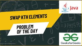 Can you solve this? | Swap Kth Elements | QA Automation Talk
