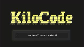 Kilo Code CLI: Get started with Agentic Coding in your Terminal