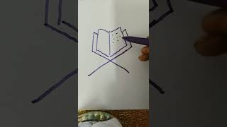 How to draw an easy quran.  #shorts #subscribe #viral  Abdul Hadi.