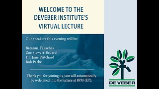 deVeber Institute Virtual Lecture 2020