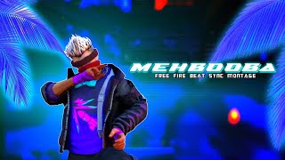 Mehbooba (Tik Tok Remix) - Beat Sync Montage | Free Fire Best Edited Montage | @Shelderff