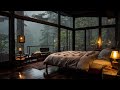 rain sounds for sleeping ⚡ natural sounds of rain u0026 thunder for relax deep sleep goodbye stress