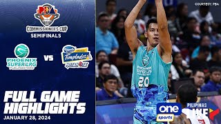 Phoenix vs Magnolia semis G3 highlights | PBA Season 48 Commissioner’s Cup - Jan. 28, 2024