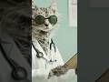 Funny Crazy Cat Doctor #aiart #cat #ai #animalshorts #funanimals #funnyvideo