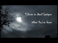 Tribute to Avril Lavigne - When You're Gone (Violin & Piano Cover)