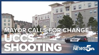 Mayor calls for communication changes after UCCS shooting