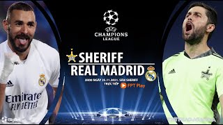 [SOI KÈO BÓNG ĐÁ] FPT Play trực tiếp Sheriff vs Real Madrid (3h00 25/11). Cúp C1 Champions League