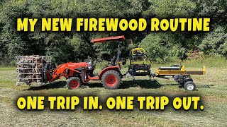 This makes processing firewood so much easier! MCG video #238