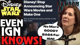 IGN CALLED THEM OUT! Disney Star Wars Is A DUMPSTER FIRE! Even IGN Says KATHLEEN Has To Go!