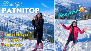 Patnitop Hill Station | Sundar Nagar | Natha Top | Jammu Road Trip | Budget Tour full Information