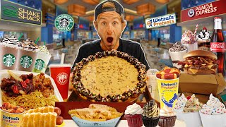 THE UNLIMITED CALORIE AMERICAN FOOD COURT CHALLENGE!
