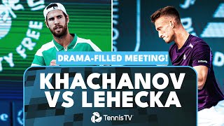 DRAMATIC Khachanov vs Lehecka Encounter | Dubai 2024