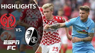 Freiburg maintains unbeaten start with draw vs. Mainz | Bundesliga Highlights | ESPN FC