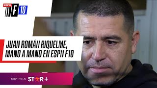 "ESTUDIANTES PATEÓ MEJOR LOS PENALES": Juan Román Riquelme EN EXCLUSIVA con #ESPNF10