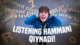 LISTENING HAMMANI QIYNADI! | EXAM LIFE