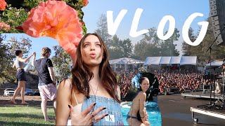 VLOG: our first festival BACK! new hobbies, journaling, groceries + more!