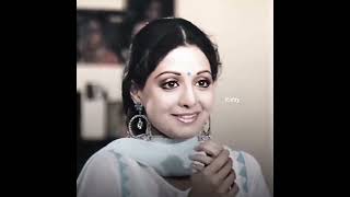 Sridevi As Chandni || #Sridevi #SrideviKapoor #Janhvikapoor #KhushiKapoor #Bollywood #Chandni