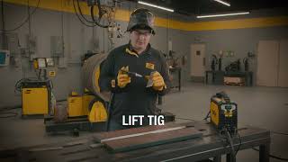 How to Start the Arc when TIG Welding on ESAB Rogue ET 200iP PRO