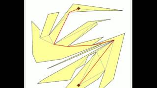 Paths inside a Polygon