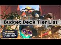 OTJ Budget Deck Tier List- MtG Arena Budget Value Worth Free F2P