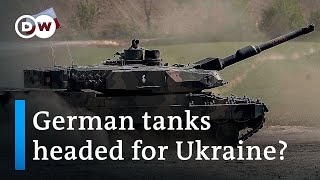 FM says Germany will let Poland send Leopard 2 tanks to Ukraine | DW News
