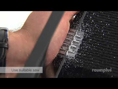 raumplus install SDB with floor tracks old version raumplus install SDB with floor tracks old version