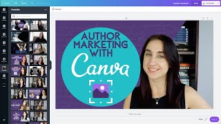 Create Author Marketing Images using CANVA (Free & Pro) [CC]