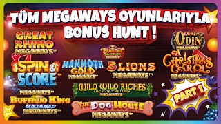 SLOT OYUNLARI | TÜM MEGAWAYS OYUNLARIYLA BONUS HUNT (PART 1) #slotoyunları #casino