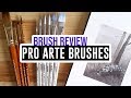 Review & demo - ProArte Polar & Prolene+ brushes