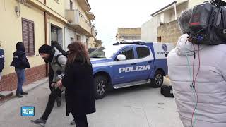 Messina Denaro, la polizia indaga in un piazzale nei pressi del terzo covo [DIRETTA]