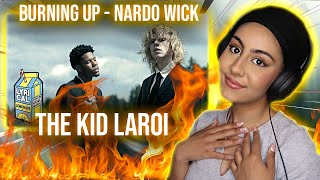 Nardo Wick - Burning Up ft. The Kid LAROI (Directed by Cole Bennett) [REACTION]