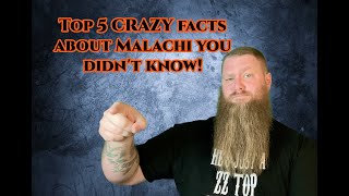 Malachi 5 things you didn't know about this book! And Book overview