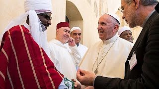 البابا فرنسيس وممثلو ديانات مختلفة يدعون إلى نبذ الحروب