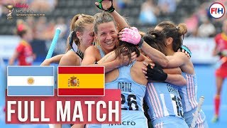 Argentina v Spain | Womens World Cup 2018 | FULL MATCH