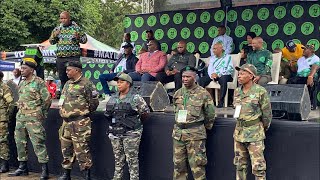 President Jacob Zuma outside Pietermaritzburg High Court