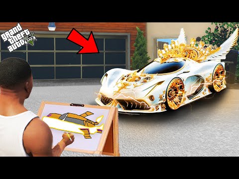 Franklin Search The Strongest & Fastest Super Car With The Help Of Using Magical Painting In Gta V