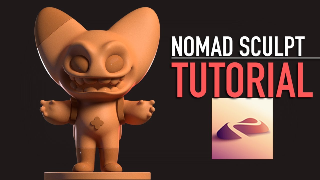 Nomad Sculpt Beginners Character Modeling Tutorial Youtube